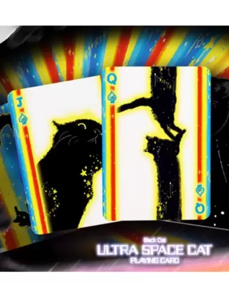 Space Cat V2 Playing Cards by King Star – Cărți de joc premium | Emagie.ro