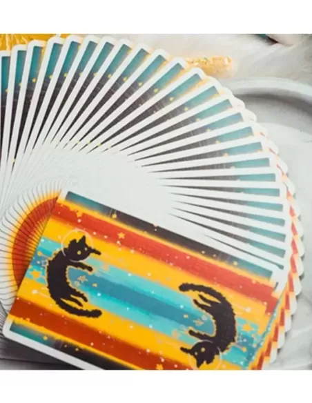 Space Cat V2 Playing Cards by King Star – Cărți de joc premium | Emagie.ro