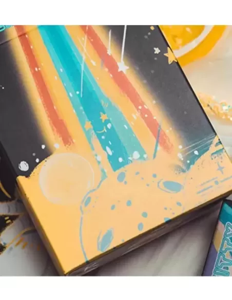 Space Cat V2 Playing Cards by King Star – Cărți de joc premium | Emagie.ro