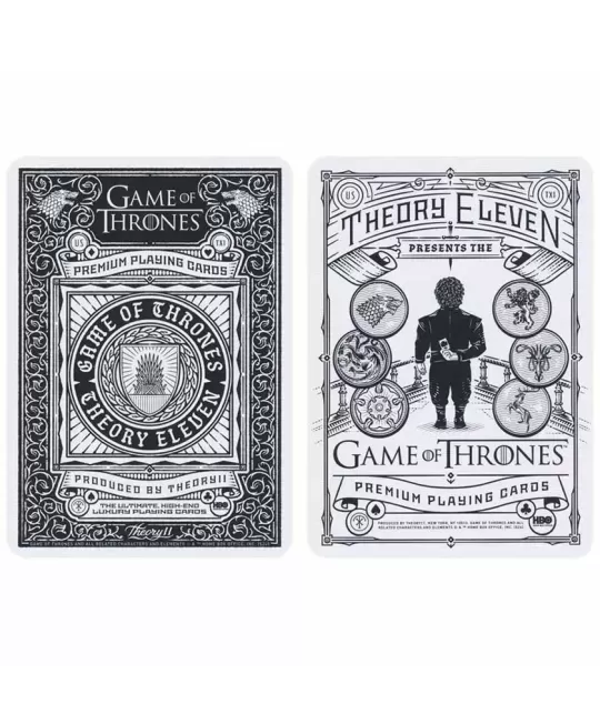 Game of Thrones Playing Cards by theory11 – Cărți de joc premium | Emagie.ro