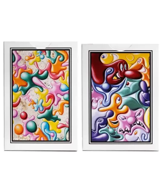 Bicycle Artist Series: KENNY SCHARF Playing Cards – Cărți de joc premium | Emagie.ro