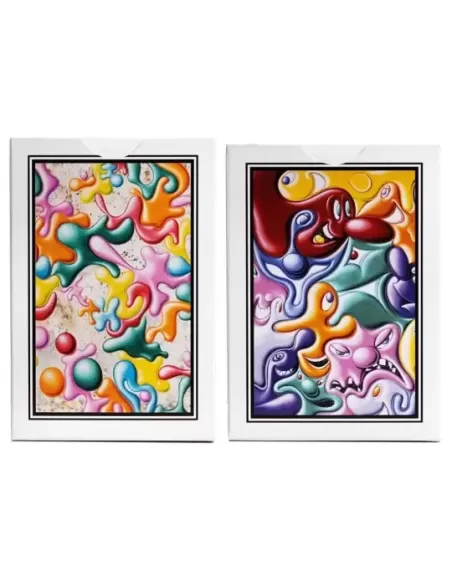 Bicycle Artist Series: KENNY SCHARF Playing Cards – Cărți de joc premium | Emagie.ro