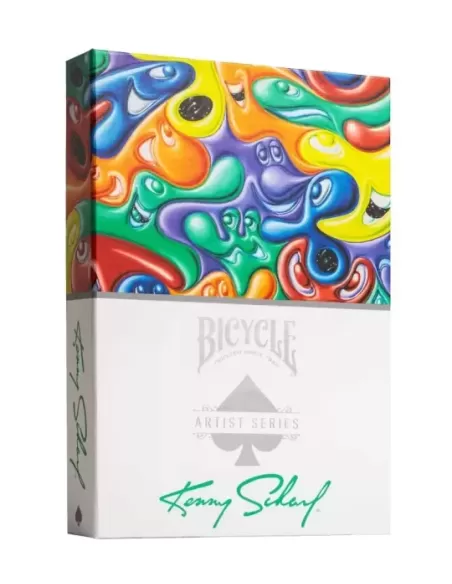 Bicycle Artist Series: KENNY SCHARF Playing Cards – Cărți de joc premium | Emagie.ro
