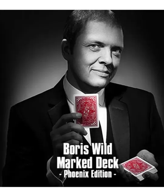 Boris Wild Marked Deck Phoenix Std Index – Cărți de joc premium | Emagie.ro