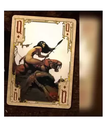 Frazetta Art Museum x Kings Wild Painting Ed – Cărți de joc premium | Emagie.ro 2