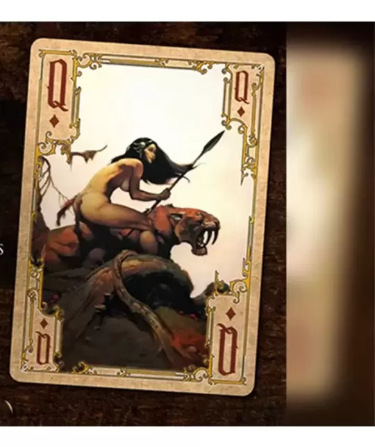 Frazetta Art Museum x Kings Wild Painting Ed – Cărți de joc premium | Emagie.ro