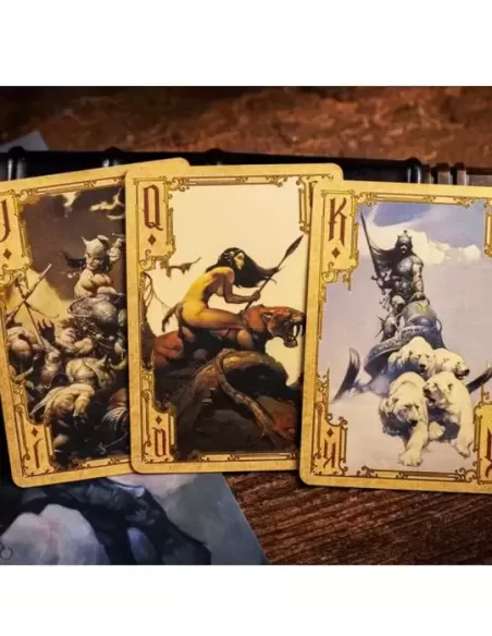 Frazetta Art Museum x Kings Wild Painting Ed – Cărți de joc premium | Emagie.ro