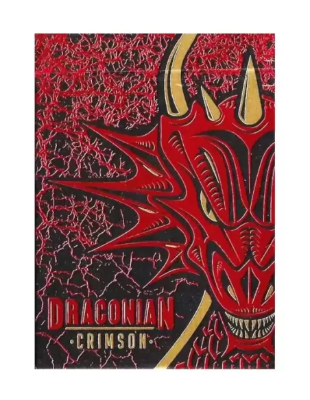 Draconian Crimson Playing Cards – Cărți de joc premium | Emagie.ro