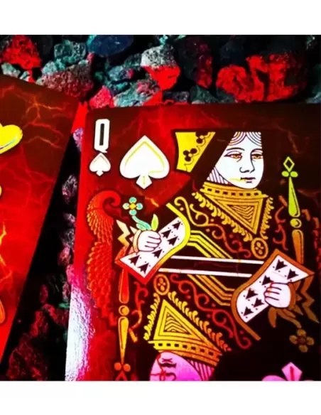 Draconian Crimson Playing Cards – Cărți de joc premium | Emagie.ro