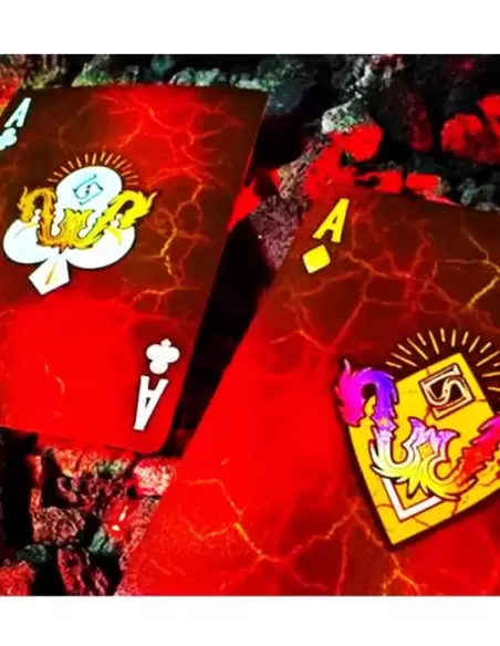 Draconian Crimson Playing Cards – Cărți de joc premium | Emagie.ro