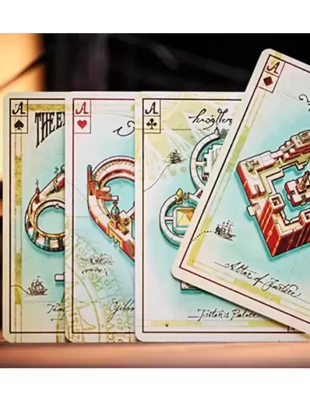 The Eye of the Ocean Gibborim The Heroes – Cărți de joc premium | Emagie.ro