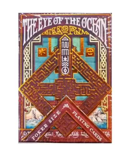 The Eye of the Ocean Gibborim Castaways Playing Cards – Cărți de joc premium | Emagie.ro