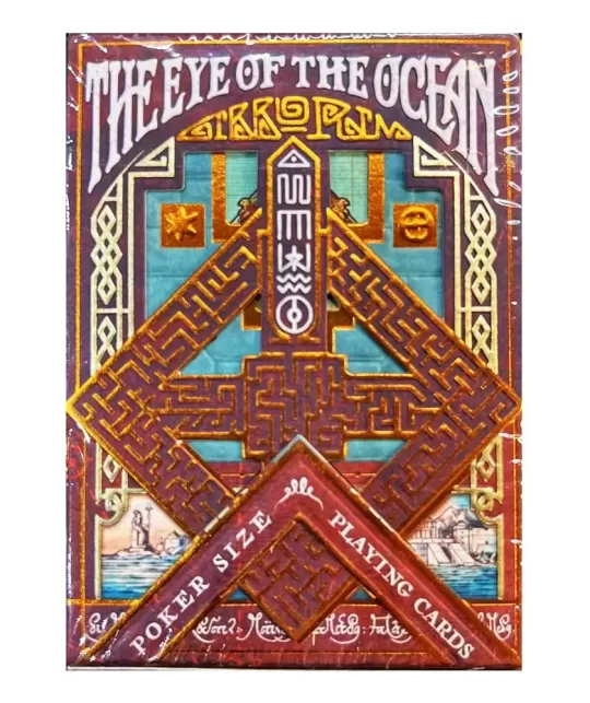 The Eye of the Ocean Gibborim Castaways Playing Cards – Cărți de joc premium | Emagie.ro
