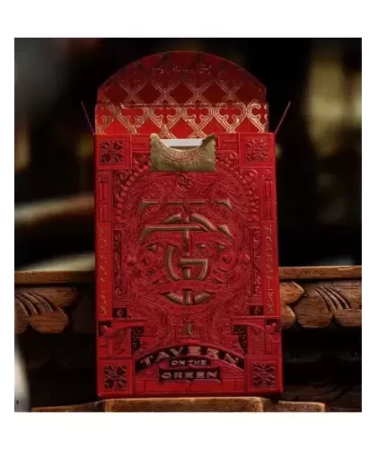 Tavern on the Green Red Edition by Theory11 – Cărți de joc premium | Emagie.ro 2