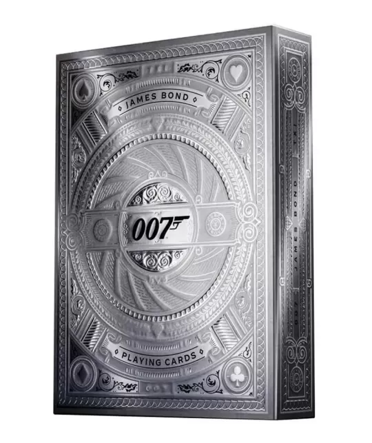 James Bond Silver Edition by theory11 – Cărți de joc premium | Emagie.ro