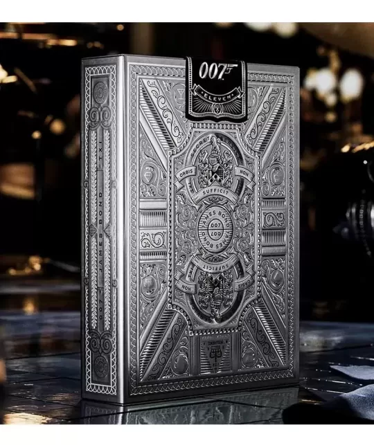 James Bond Silver Edition by theory11 – Cărți de joc premium | Emagie.ro