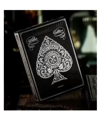 Artisan Silver Edition by Theory11 – Cărți de joc premium | Emagie.ro