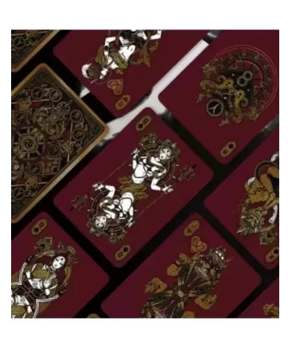 Asura Deluxe Red Playing Cards – Cărți de joc premium | Emagie.ro 2
