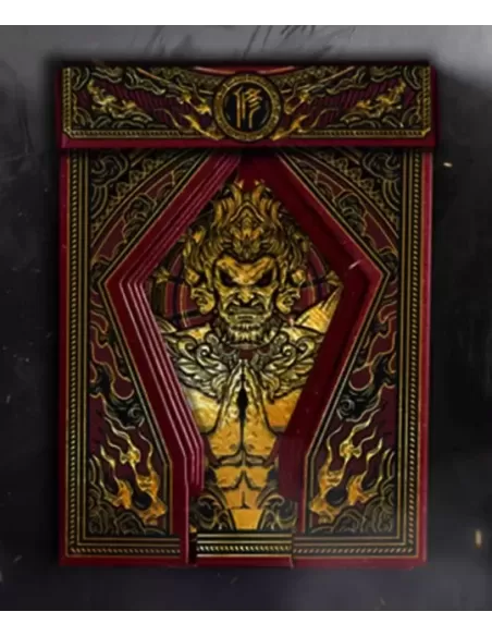Asura Deluxe Red Playing Cards – Cărți de joc premium | Emagie.ro