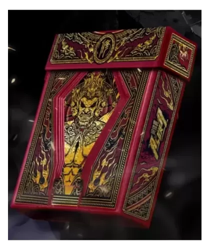 Asura Deluxe Red Playing Cards – Cărți de joc premium | Emagie.ro