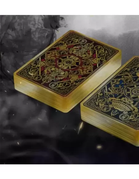 Asura Deluxe Red Playing Cards – Cărți de joc premium | Emagie.ro