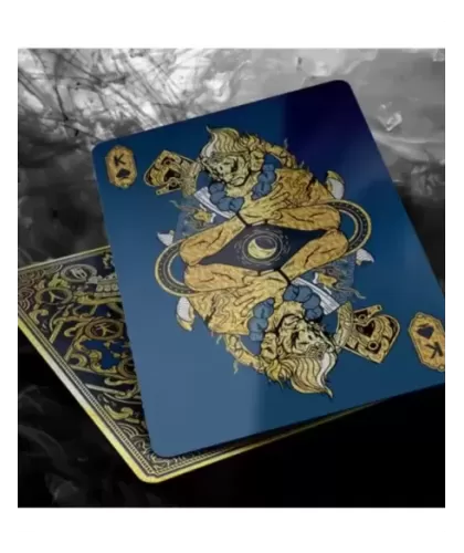 Asura Deluxe Blue Playing Cards – Cărți de joc premium | Emagie.ro