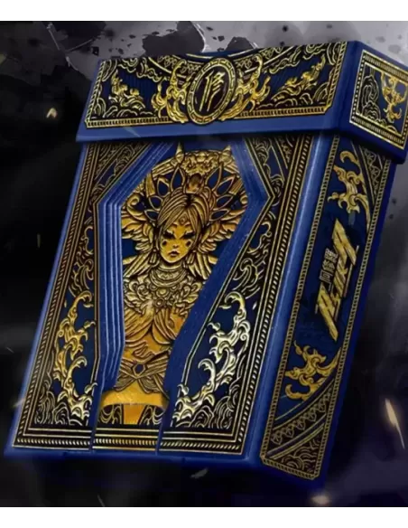 Asura Deluxe Blue Playing Cards – Cărți de joc premium | Emagie.ro