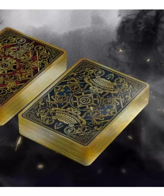 Asura Deluxe Blue Playing Cards – Cărți de joc premium | Emagie.ro