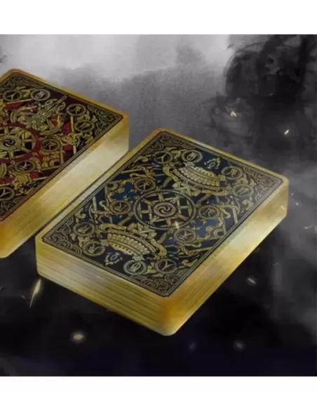 Asura Deluxe Blue Playing Cards – Cărți de joc premium | Emagie.ro