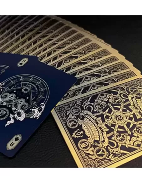 Asura Deluxe Blue Playing Cards – Cărți de joc premium | Emagie.ro