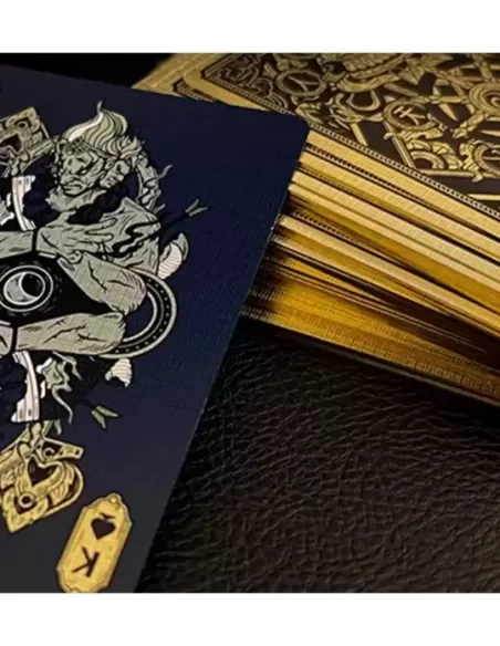 Asura Deluxe Blue Playing Cards – Cărți de joc premium | Emagie.ro
