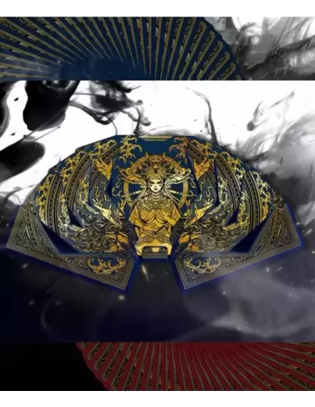 Asura Deluxe Blue Playing Cards – Cărți de joc premium | Emagie.ro