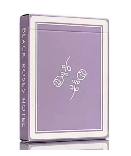 Black Roses Hotel V4 Playing Cards – Cărți de joc premium | Emagie.ro