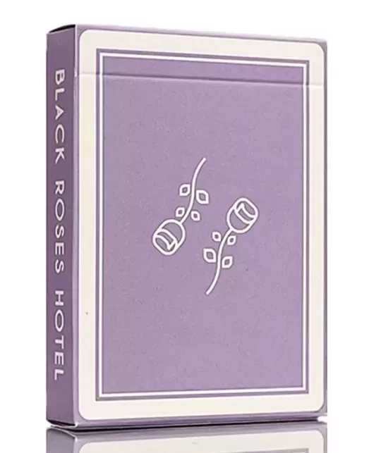 Black Roses Hotel V4 Playing Cards – Cărți de joc premium | Emagie.ro