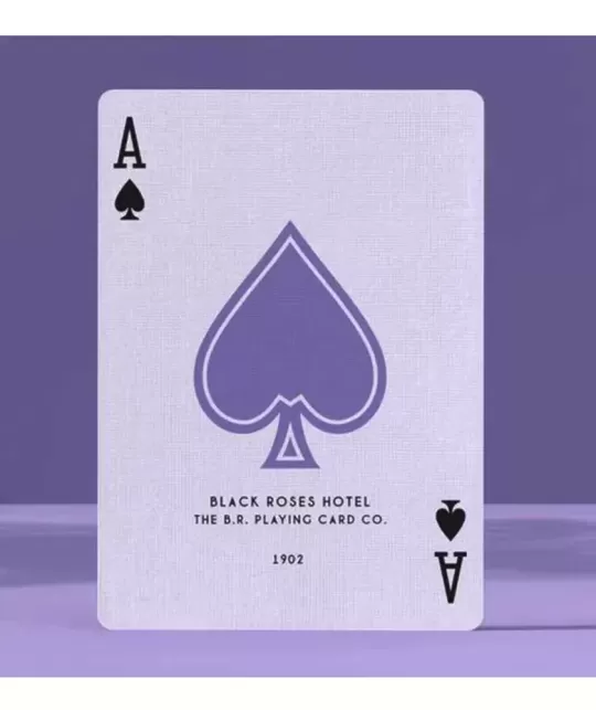 Black Roses Hotel V4 Playing Cards – Cărți de joc premium | Emagie.ro