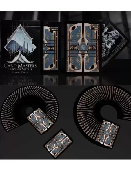 Card Masters Precious Metals Standard by Handlordz – Cărți de joc premium | Emagie.ro