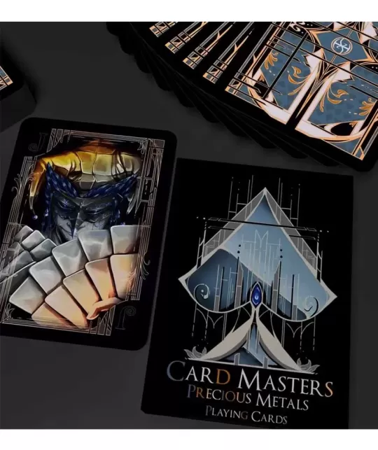 Card Masters Precious Metals Standard by Handlordz – Cărți de joc premium | Emagie.ro