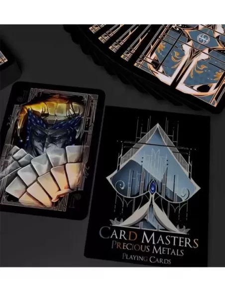 Card Masters Precious Metals Standard by Handlordz – Cărți de joc premium | Emagie.ro