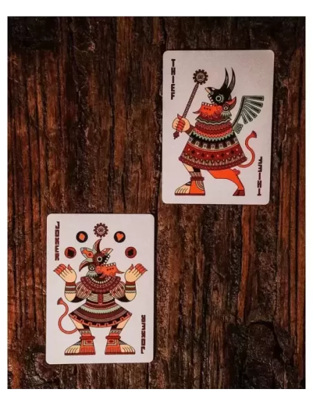 False Idols Playing Cards by Joker and the Thief – Cărți de joc premium | Emagie.ro