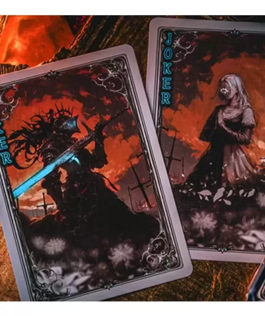 Death Knight Abyss Playing Cards – Cărți de joc premium | Emagie.ro