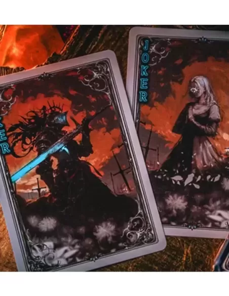 Death Knight Abyss Playing Cards – Cărți de joc premium | Emagie.ro