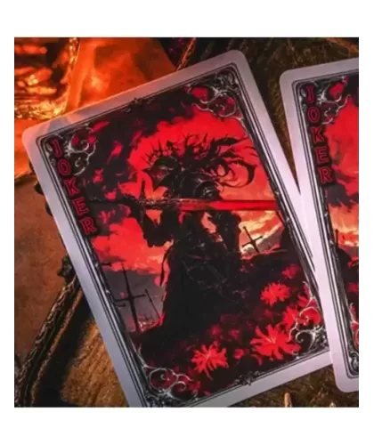 Death Knight Inferno Playing Cards – Cărți de joc premium | Emagie.ro