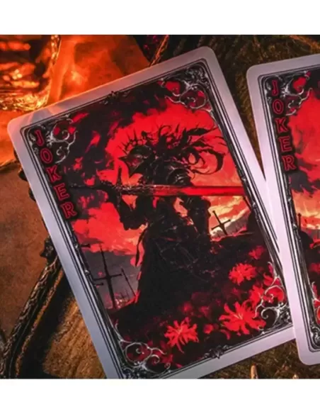 Death Knight Inferno Playing Cards – Cărți de joc premium | Emagie.ro