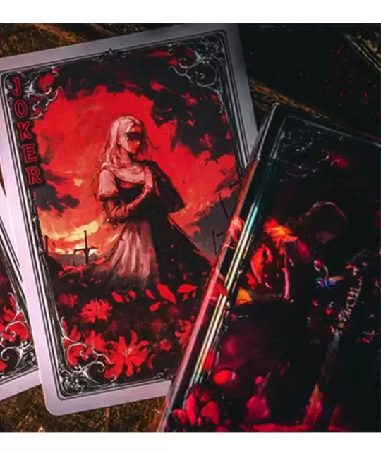 Death Knight Inferno Playing Cards – Cărți de joc premium | Emagie.ro