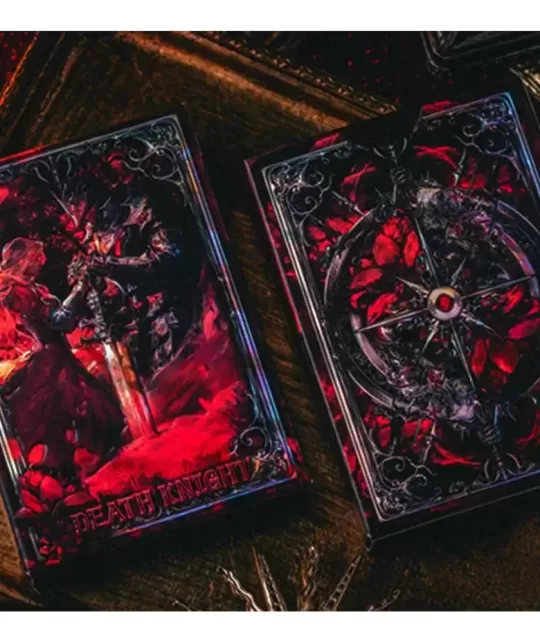 Death Knight Inferno Playing Cards – Cărți de joc premium | Emagie.ro