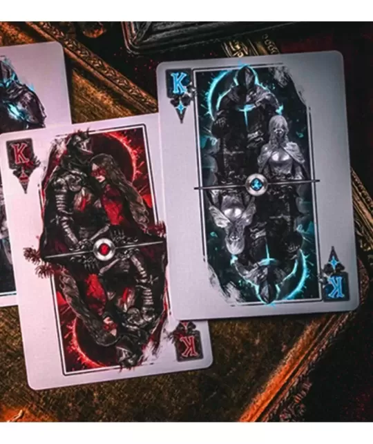 Death Knight Inferno Playing Cards – Cărți de joc premium | Emagie.ro
