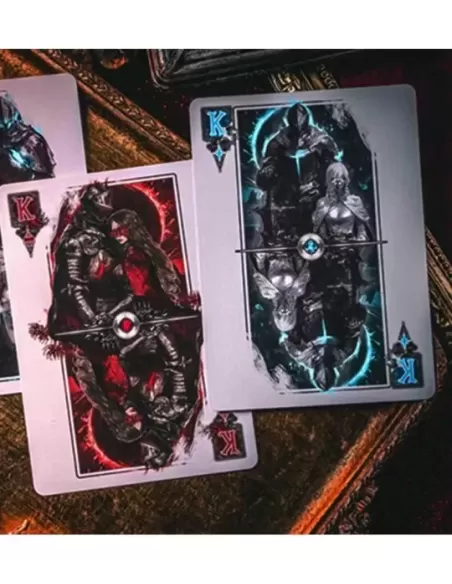 Death Knight Inferno Playing Cards – Cărți de joc premium | Emagie.ro