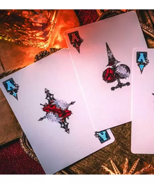 Death Knight Inferno Playing Cards – Cărți de joc premium | Emagie.ro