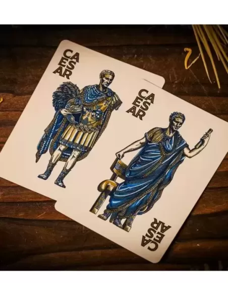 Caesar Blue by Riffle Shuffle – Premium Playing Cards | Emagie.ro