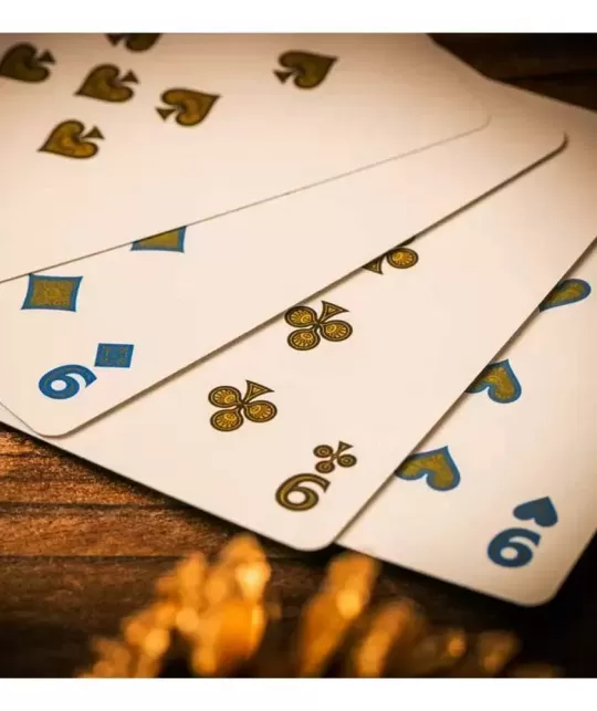 Caesar Blue by Riffle Shuffle – Premium Playing Cards | Emagie.ro